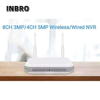 Nvr Gravador De Câmeras Ip 8 Canais Wifi