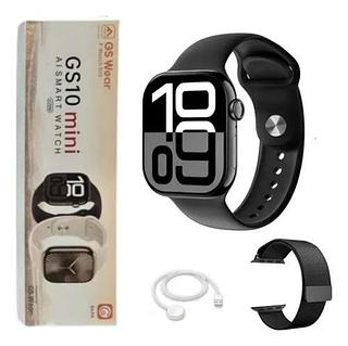 Relógio Smartwatch Inteligente GS10 Mini ChatGPT 42mm Bluetooth 2 Pulseiras
