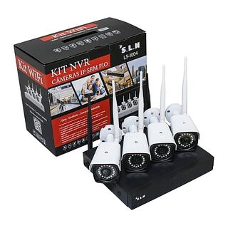 Kit Nvr 4 canal SL-1004