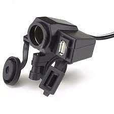 Tomada Isqueiro Carregador Usb Para Moto