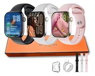 Relógio Smartwatch S11mini 42mm Microwear Serie 11 Tela Amoled Responde Whatsapp