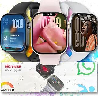 Smartwatch Microwear W11 Pro 2GB Série 11 A Prova D'água